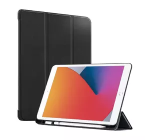 Чехол AIRON Premium SOFT для iPad 10.2'' 2019/2020/2021 7/8/9th Gen и Air 3 с защитной пленкой и салфеткой Black